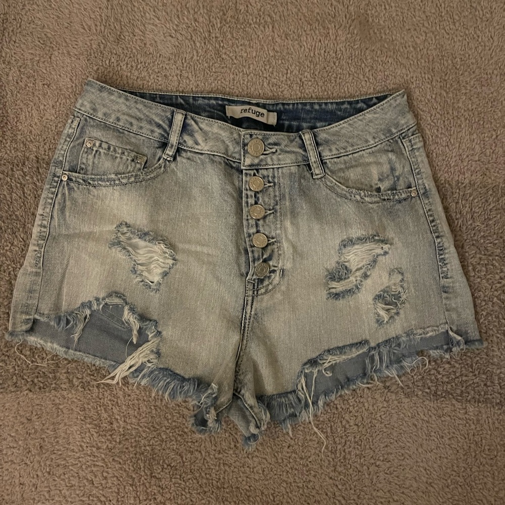 Refuge denim shorts sz 8